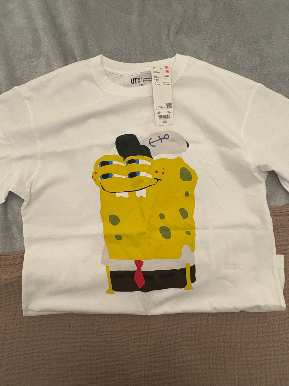 Spongebob x Cactus Plant Flea Market x Uniqlo T-Shirt Men’s Size SMALL CPFM